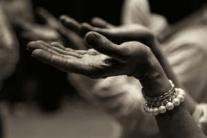 Hands Stretched